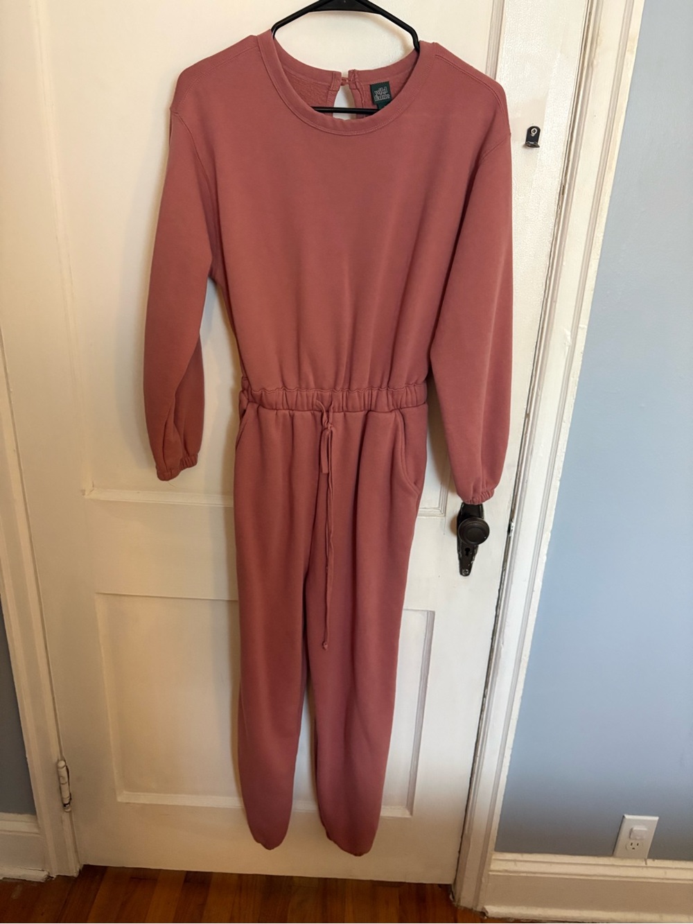 wild fable Dusty Rose Crewneck Jumpsuit